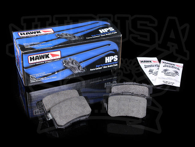  Hawk HPS Rear Brake Pads - Honda/Acura 