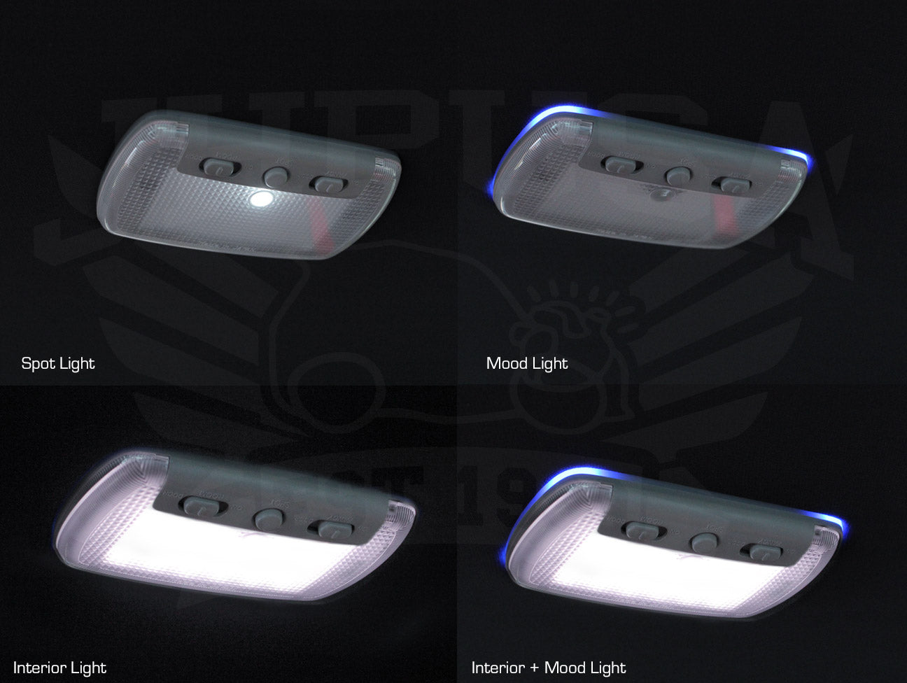  Honda Access LED Interior Roof Mood Light 