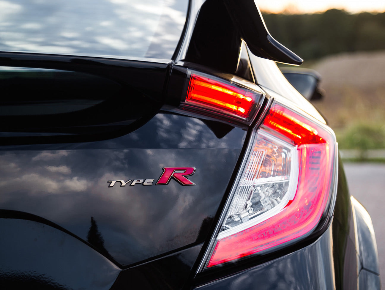  Honda 'Type-R' Rear Emblem - 2017+ Civic Type-R (FK8) 