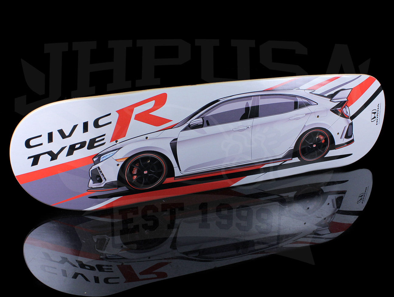  Honda Civic Type-R FK8 Skate Deck (Side Profile) 