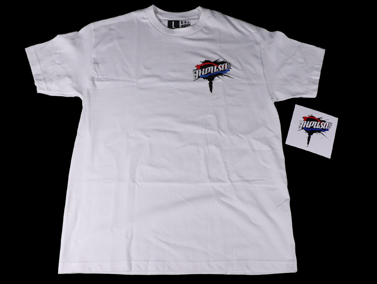  JHPUSA Splat Logo Tee & Decal 