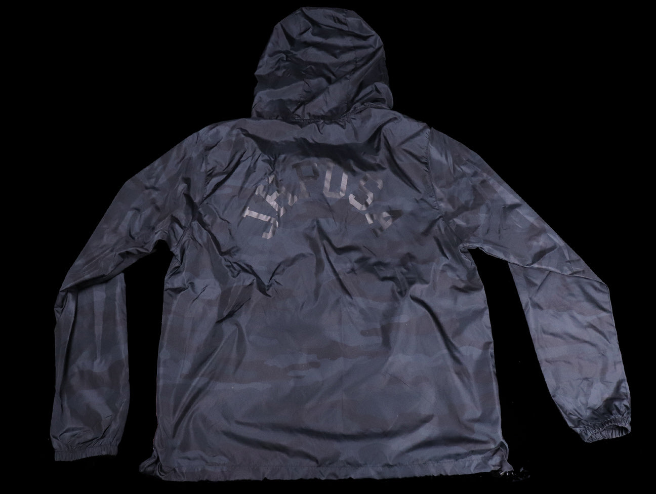  JHPUSA Windbreaker Anorak Jacket - Black Camo 