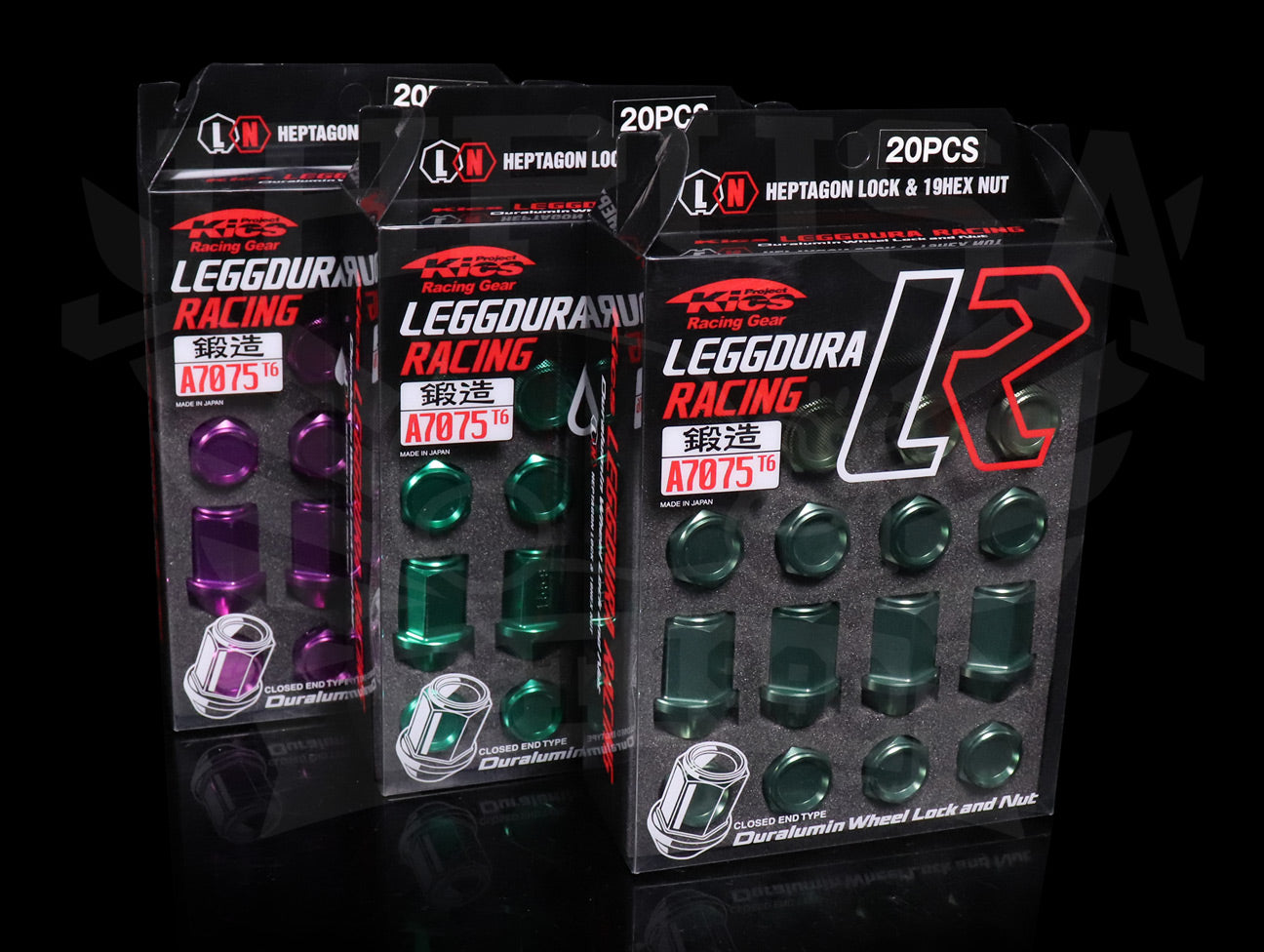  Project Kics Leggdura Racing Lug Nuts - M12x1.50 