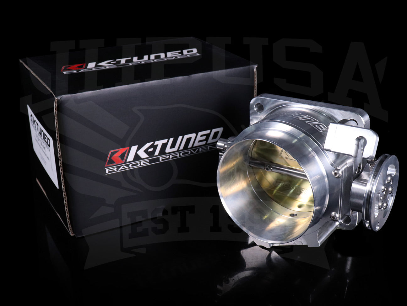  K-Tuned Billet Throttle Body - K-series 80mm w/IACV & MAP Ports 