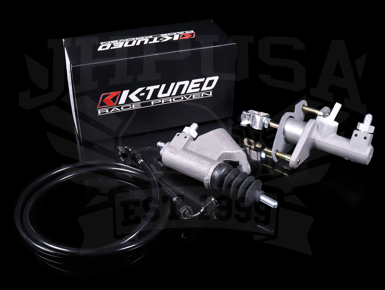  K-Tuned Clutch Master & Slave Cylinder Complete Upgrade Kit - RSX/TSX/02-15 Civic Si 