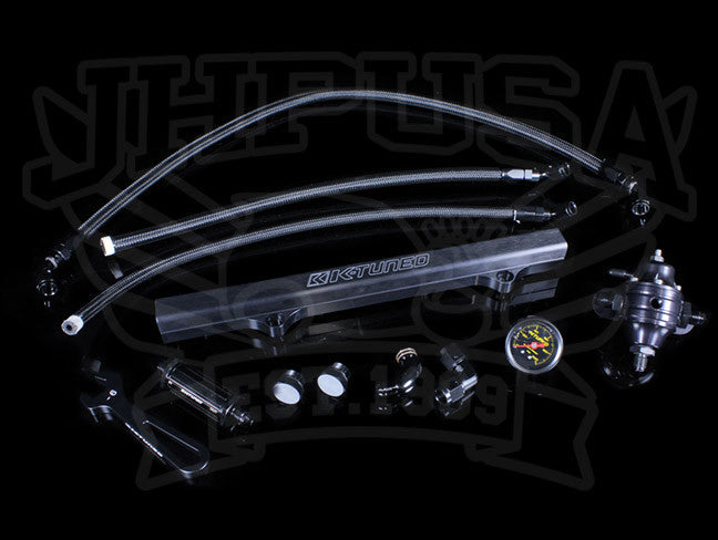  K-Tuned K-swap Center Feed (Tucked) Fuel Line Complete Kit - EG/EK/DC2 