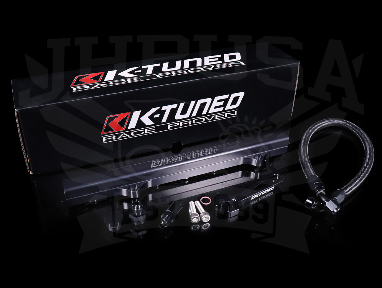  K-Tuned Side Feed Fuel Rail & Line Kit - RSX / 01-05 Civic 