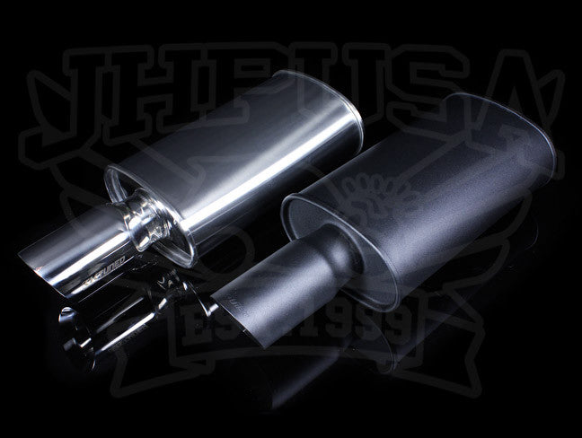  K-Tuned Universal Oval Muffler 