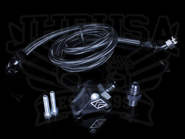  K-Tuned Power Steering Line Kit - K-swaps / 02-06 RSX 