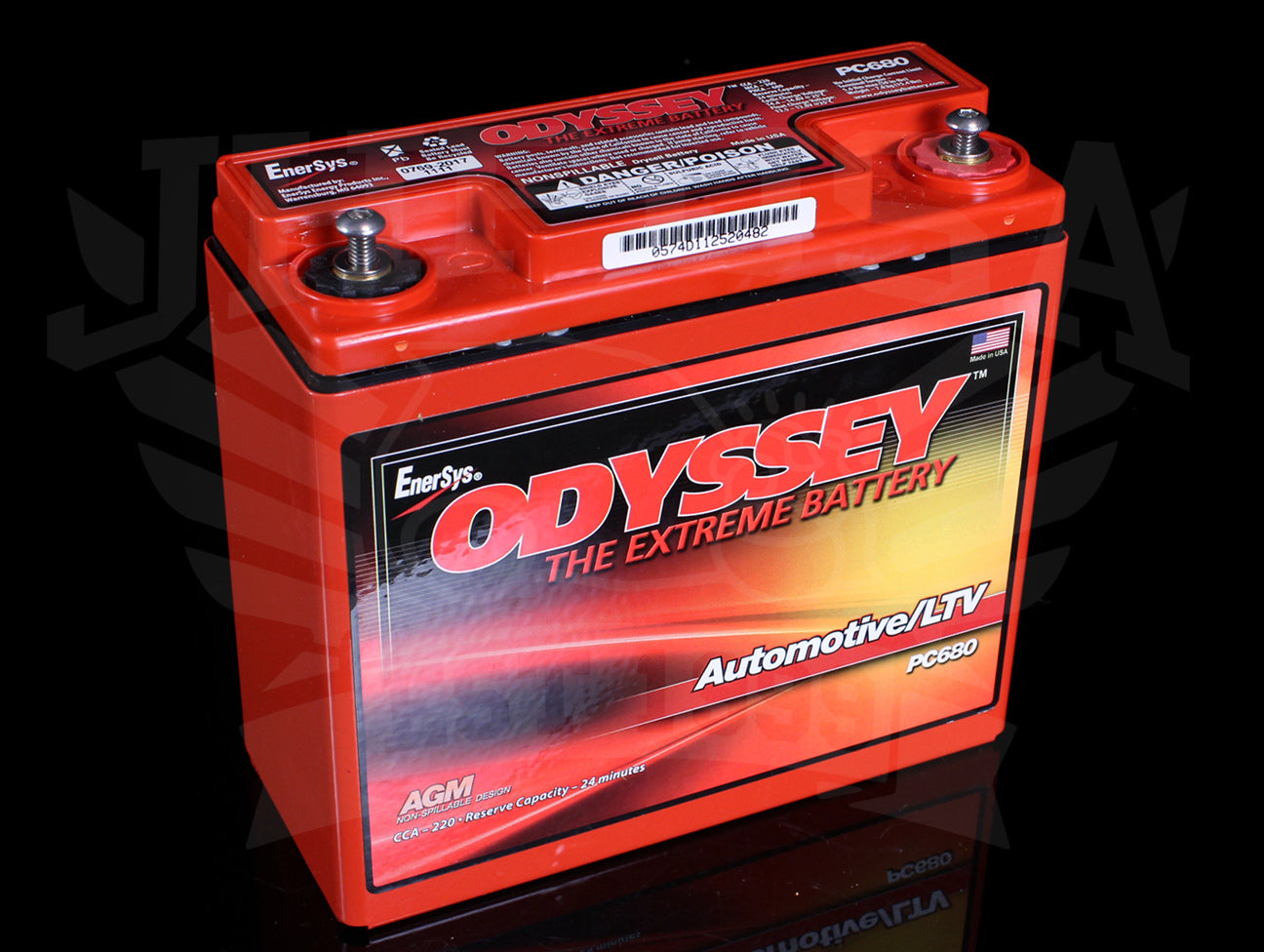  Odyssey Drycell Metal Jacket Battery PC680 