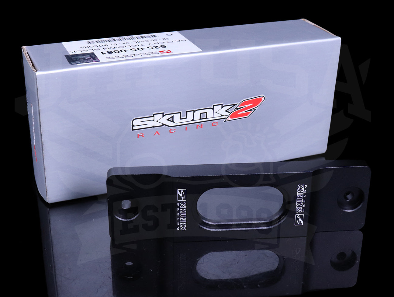  Skunk2 Black Series Billet Battery Tie Down - Honda / Acura 