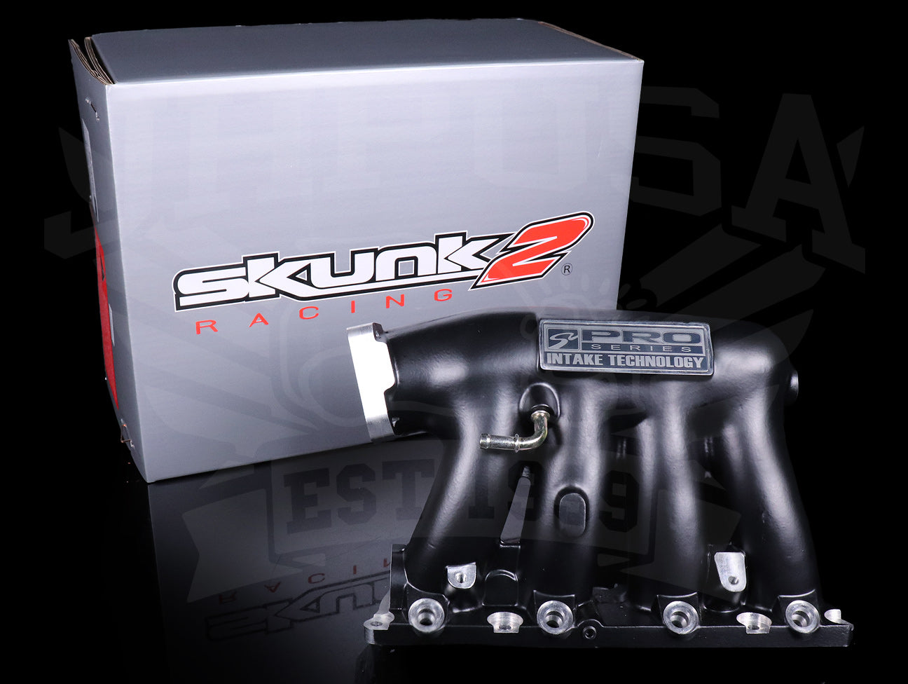  Skunk2 Pro Series Intake Manifold - Black - K-series / 02-06 RSX/02-05 Civic Si 