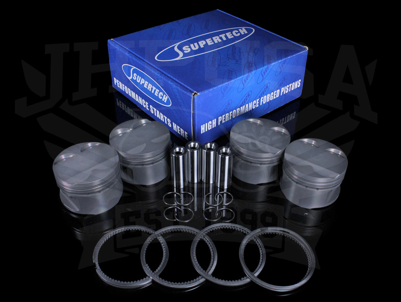  Supertech Forged Piston Kit - B-series B20/VTEC 