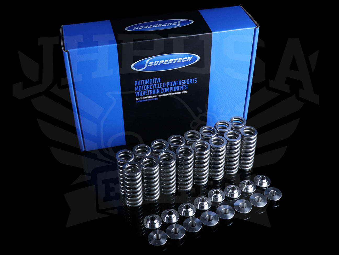  Supertech Valve Spring & Retainer Kit - D-series 