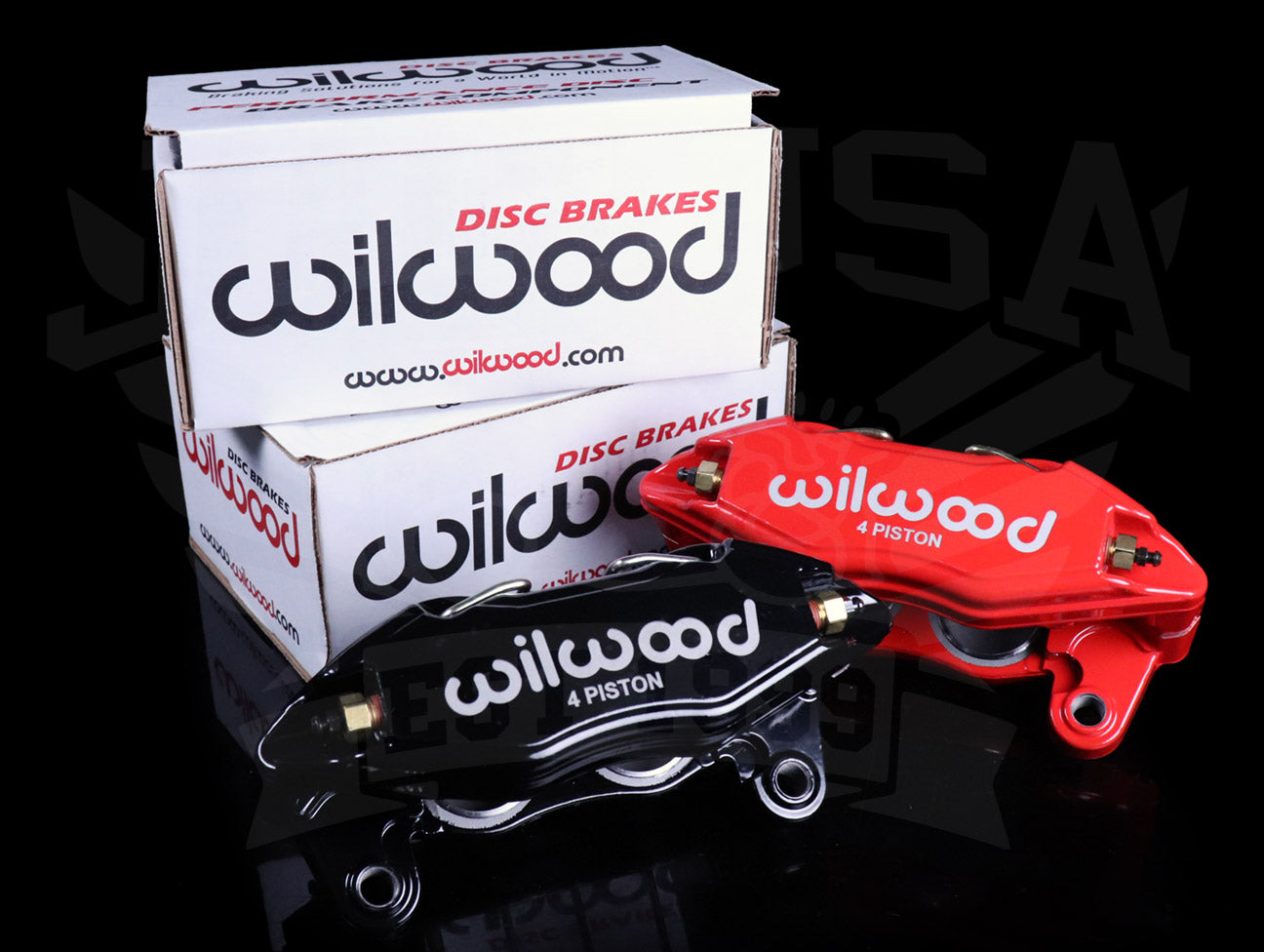  Wilwood Direct Bolt-On DPHA Forged Front Calipers - Honda / Acura 