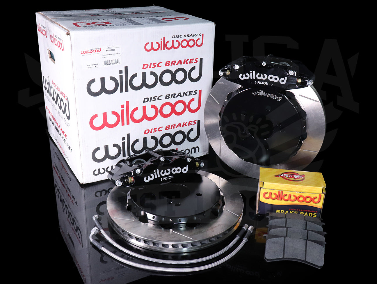  Wilwood Forged 12.88" Narrow Superlite 6R Front Big Brake Kit - 00-09 S2000 