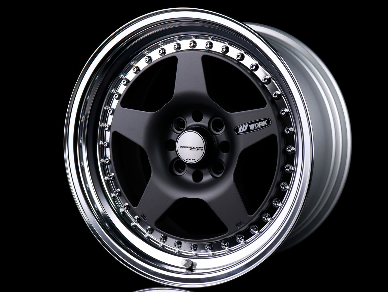  Work Meister CR 01 3-Piece 16" Wheels - Gunmetal 