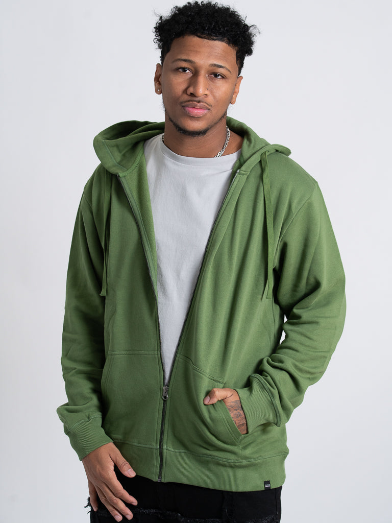 Organic Cotton Zip-Up Hoodies