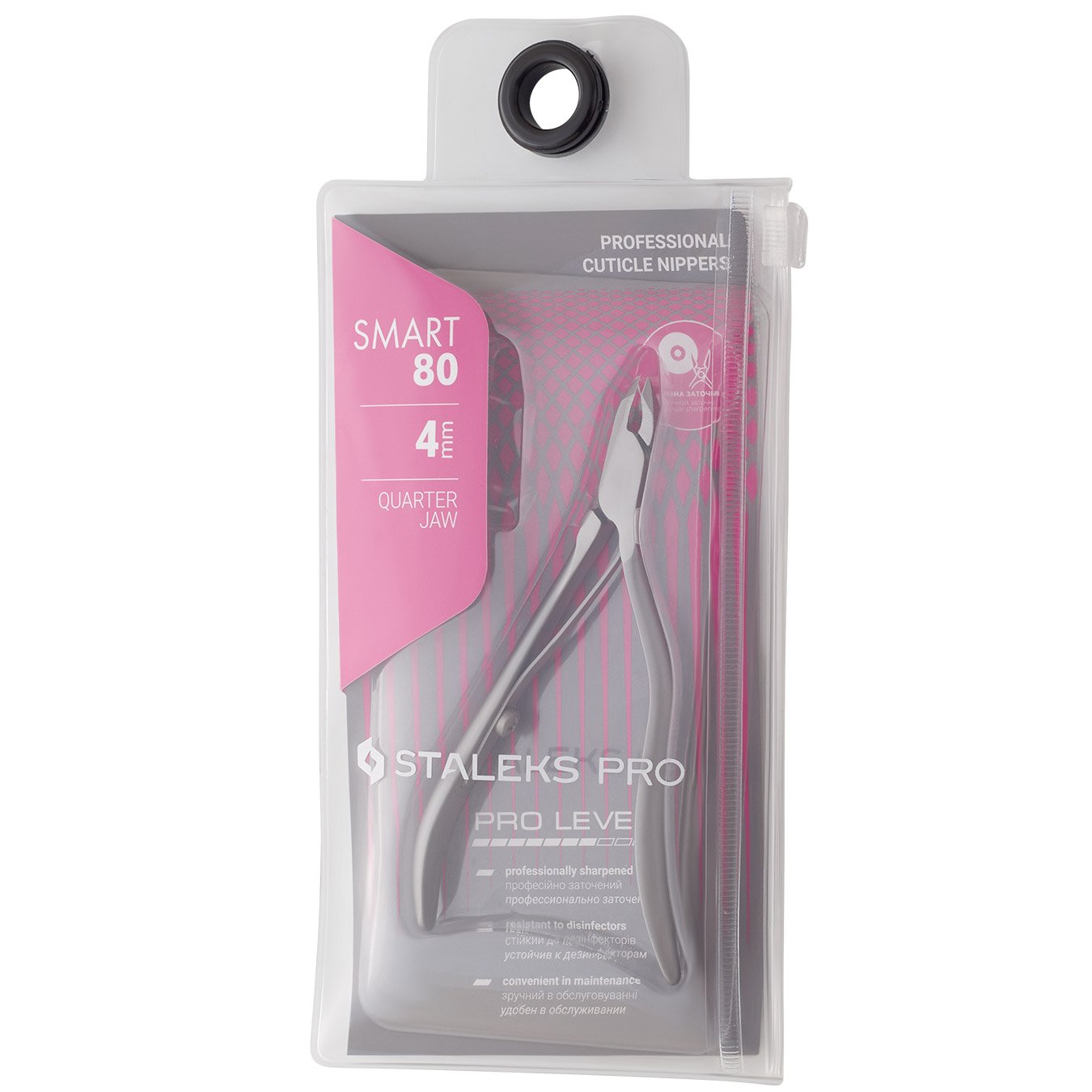 Staleks Pro Smart 80 Professional Cuticle Nippers 4 mm NS-80-4