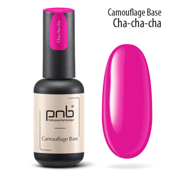 PNB Professional Nail Boutique Gel Nail Polish UV/LED Camouflage Base Neon Color 0.28 oz