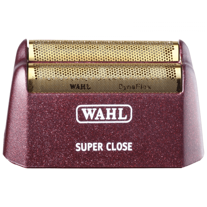 Wahl 5 Star Shaver Shaper Replacement Foil Red Super Close Gold Foil 7031-200