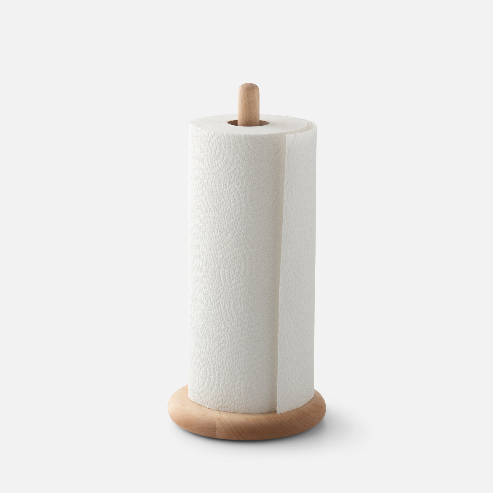 Simple Wood Paper Towel Holder