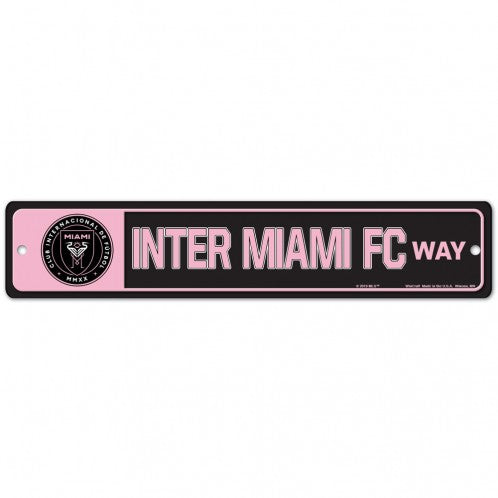Inter Miami CF Street/Zone Sign - 3.75
