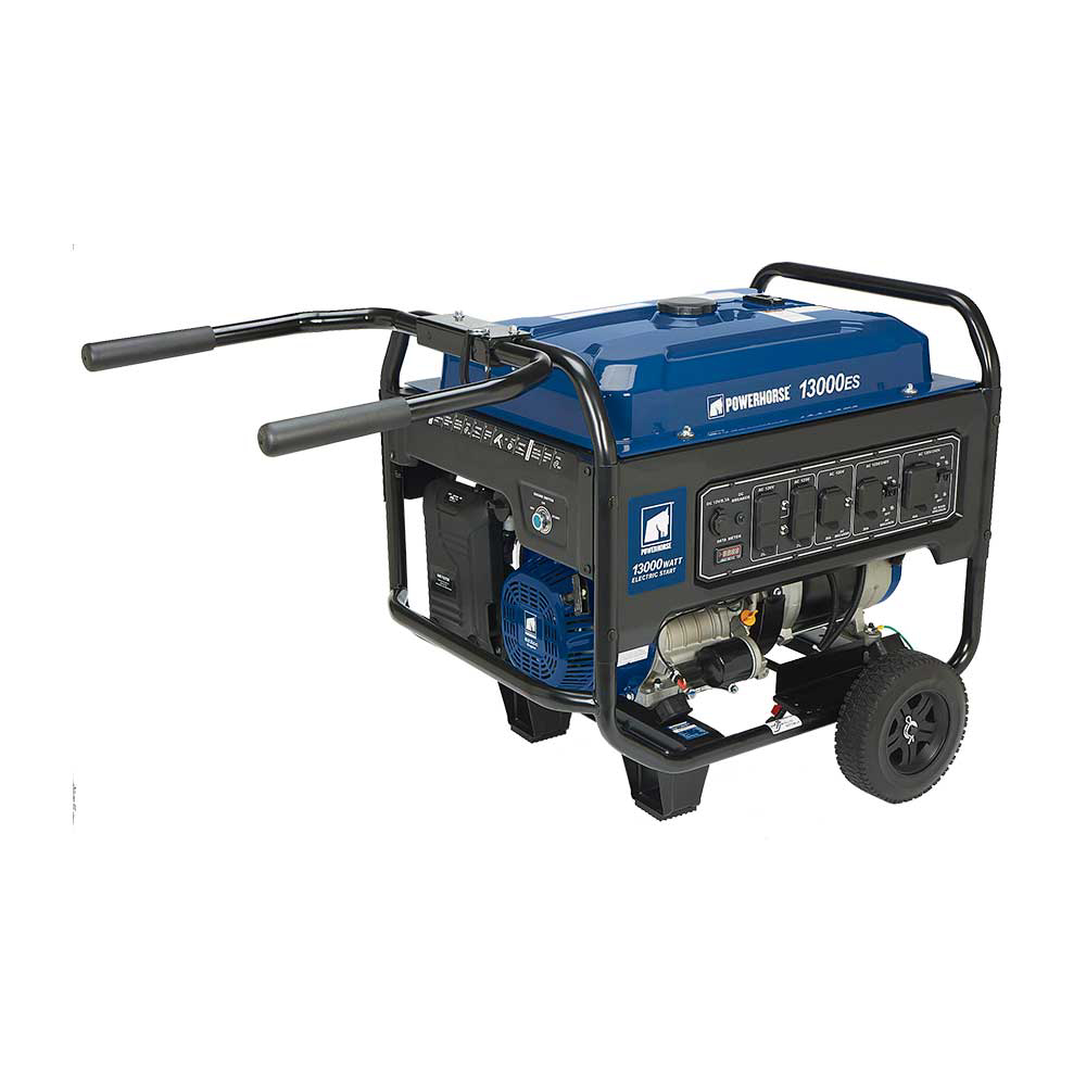 Powerhorse 799215 Generator 10000W/13000W Low THD Electric Start Gas New