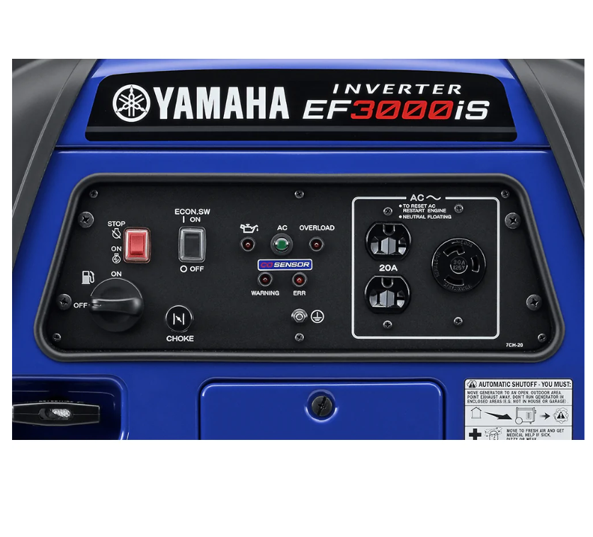 Yamaha EF3000iS 2800W/3000W Gas Inverter Generator New