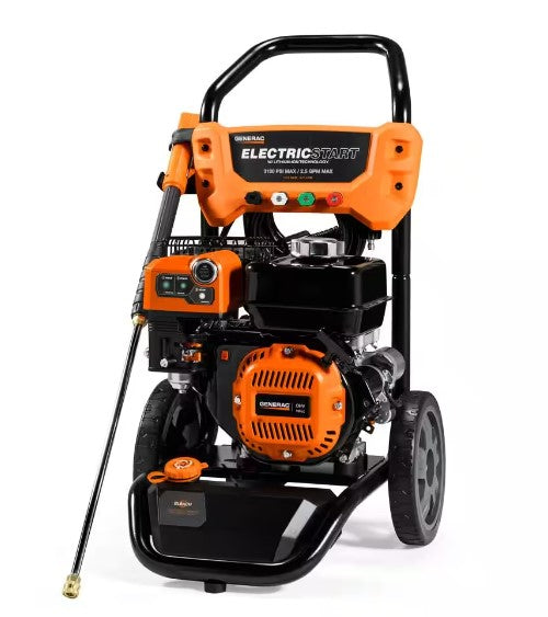 Generac 3100 PSI 2.5 GPM Electric Start Gas Pressure Washer 8894 New