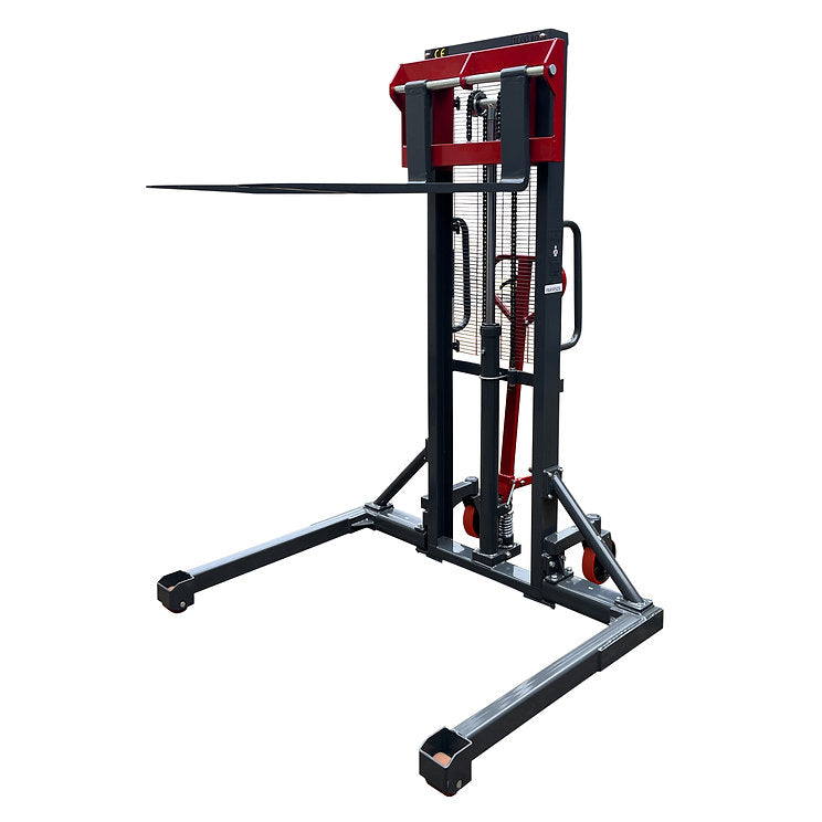 Pake Handling Tools PAKMS03 PHT Straddle Leg Manual Stacker 2200 lb Capacity 63