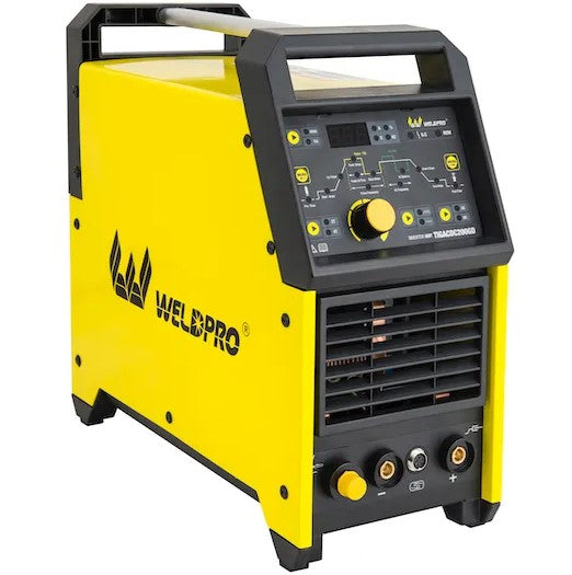 Weldpro TIGACDC200GD Digital TIG/Stick Welder With AC/DC Standard Euro Torch 200 Amp High-Frequency Pulse L12000 New