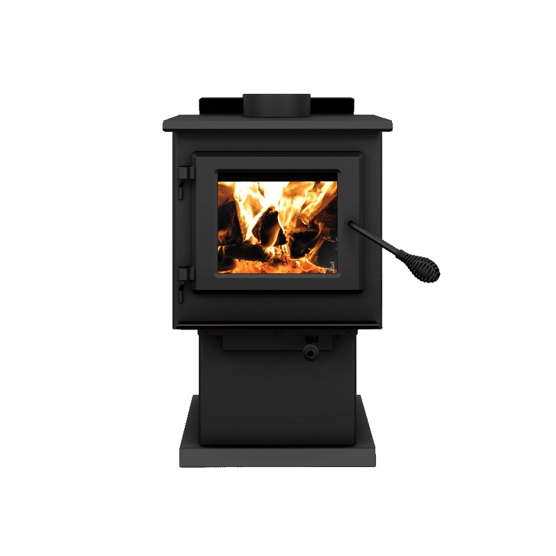 Century Heating S250 EPA Certified 1,200 Sq. Ft. Wood Stove On Pedestal New