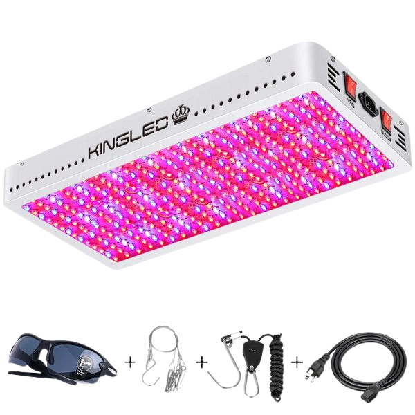 KINGPLUS 4000W Double Chips LED Grow Light Full Spectrum for Greenhouse and Indoor Plant Flowering Growing New