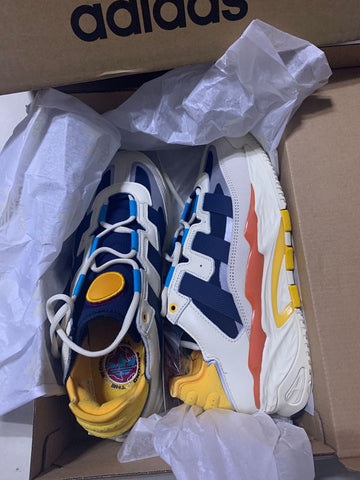 亮亮妈转运到英国的阿迪达斯NITEBALL男女运动鞋的实拍照片
