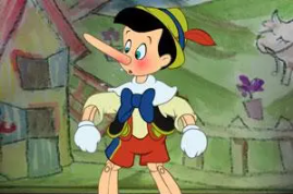 匹诺曹的卡通形象