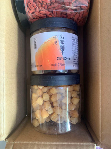 亮亮妈转运到英国的方家铺子干贝