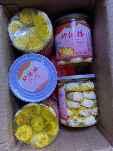 godly功德林椒盐味一口酥英国