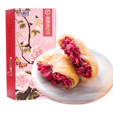 昆明冠生园鲜花饼英国