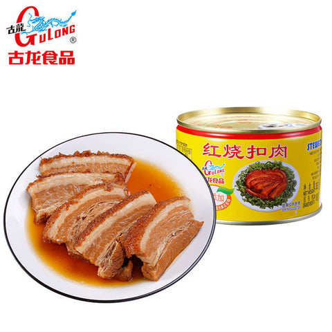 古龙红烧扣肉罐头英国