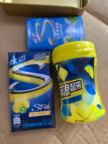炫迈薄荷味口香糖英国