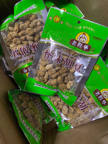 老程华怪味胡豆英国