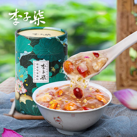 李子柒桂花坚果藕粉伦敦