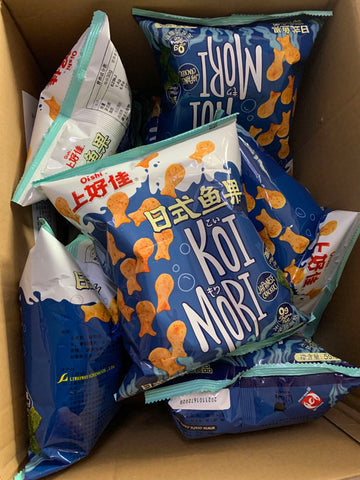上好佳日系鱼果海苔味薯片英国