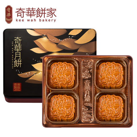 奇华蛋黄莲蓉月饼英国