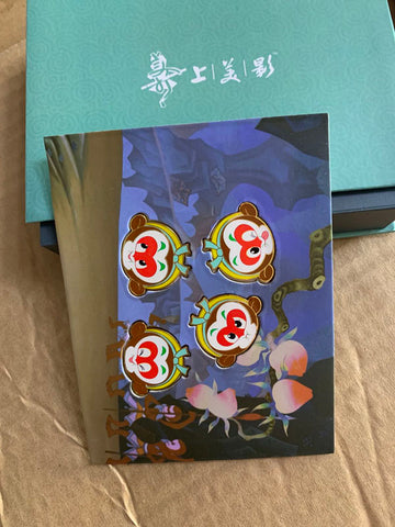 上美影大闹天宫孙悟空徽章套装英国