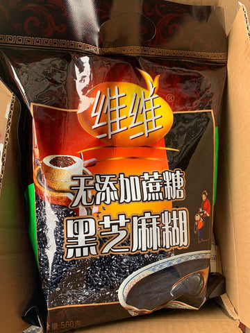 亮亮妈转运到英国的维维豆奶出品的黑芝麻糊的照片