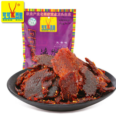 可可西里五香耗牛牛肉干英国