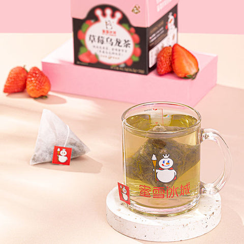 蜜雪冰城草莓乌龙茶英国