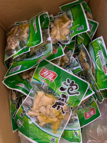 有友泡椒山椒凤爪鸡脚英国